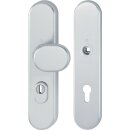 Schutzgarnitur 86G/3332ZA/3310 Alu.F1 72mm 37-47mm HOPPE