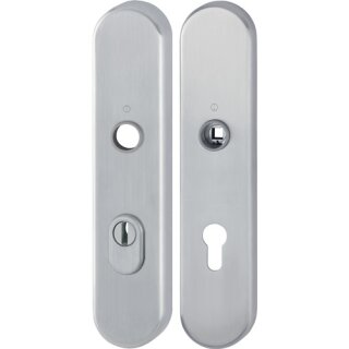 Langschildpaar E3332ZA/3310 ma F69 PZ 72mm HOPPE