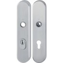 Langschildpaar E3332ZA/3310 ma F69 PZ 72mm HOPPE