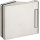 Glastürband 6315-20 LM Edelstahlfarbig ktg f.3-teillig HERMAT