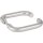 Glastürdrückerpaar 1801 BASIC 01 VA U-Form 4-KT.8mm HERMAT