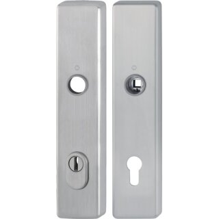 Langschildpaar E2222ZA/2210 ma F69 PZ 92mm HOPPE