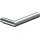 Türdrückerlochteil 8906 VA Satino 4-KT.8mm DIN L/R OGRO