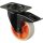 Lenkrolle D.100mm Trgf.100kg m.Festst.Gum.104x80mm hellgrau BS ROLLEN