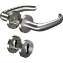 Rosettengrt.CORE+8999 8mm/6501/6612 PZ AL Alu.U-Form DIN...