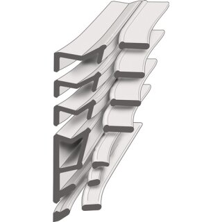 Renov.-dicht.6308AC L.6,5m TPE blk beige ELLEN