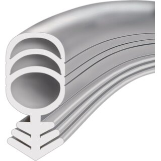 Renov.-dicht.Univ.Plus L.5m B.8mm z.Einziehen TPE blk schwarz ELLEN