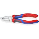 Kombizange L.180mm verchr.Mehrkomp.-Hülle KNIPEX