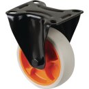 Bockrolle D.100mm Trgf.110kg Gum.Platte L104xB80mm Farbe...