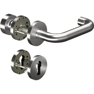 Rosettengrt.CORE+8100 8 mm/3020N/6501/6612 PZ ER VA U-Form DIN L/R fl.D/K OGRO