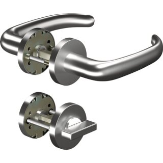 Rosettengrt.CORE+8999 8mm/6501/7122 WC AL Alu.U-Form DIN L/R D/D OGRO
