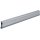 Türdichtung WE-Dicht fed. gel.L.2100mm B.10,3mm Alu.silber elox. H/M/Ku.-tür L/R