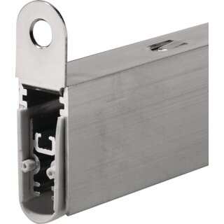 Türdichtung EllenMatic Soundproof 1 stg.L.958mm B.15mm Alu.blk silber ELLEN