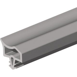 Türanschlagdg.L.5m z.Einfräsen PVC blk schwarz ELLEN