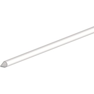 Türanschlagdg.232 L.6m B.9,5mm selbstkl.Silik.blk weiß Silik.ELLEN