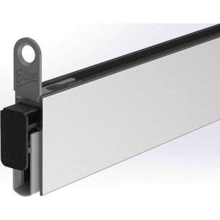 Türdichtung EllenMatic Soundproof Slim 1 stg.L.958mm B.10mm Silik.blk silber