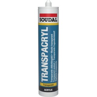 Acryl Transpacryl 310ml transp.Kartusche SOUDAL