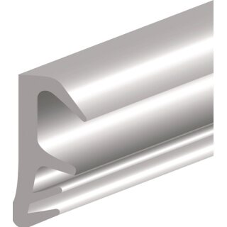 Flügelfalzdichtung 4050 L.5m z.Einfräsen PVC blk braun ELLEN