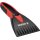 Eisschaber 2K Eisschabkante 95mm L.21cm schwarz-rot m.Softgriff NIGRIN