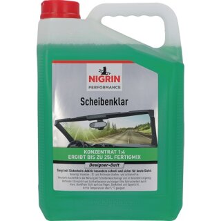 Scheibenreiniger Performance Scheibenklar Konzentrat 5l Kanister NIGRIN