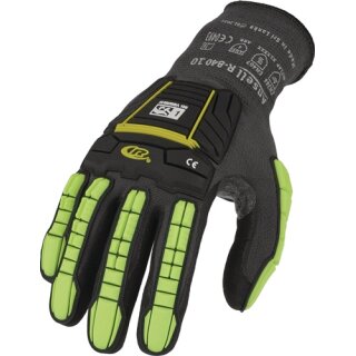 Handschuhe Ringers R840 Gr.9 schwarz/grün EN 388,EN ISO 21420:2020,EN 407