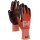 Handschuh Flexible Advanced 1901 Gr.9 schwarz/rot EN388 EN420+A1 PSA II OX-ON