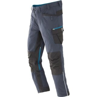 Arbeitshose Terrax Workwear Gr.60 anthrazit/petrol TERRAX