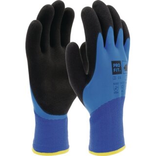 Kälteschutzhandschuh Absolut Cool Gr.8 blau/schwarz EN 388,EN 511 PSA II