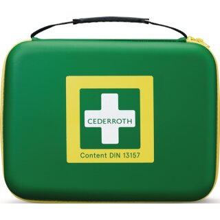 Erste-Hilfe-Tasche B310xH247xT80ca.mm grün CEDERROTH