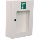 Augenspülschrank leer Stahlblech,weiß...