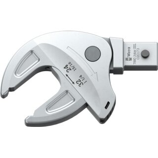 Einsteckwerkzeug 7880 Joker XXL SW 24-32mm 14x18mm CV-Stahl WERA