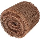 Betonbindedraht D.1 L120 dop.· verkupfert H+R
