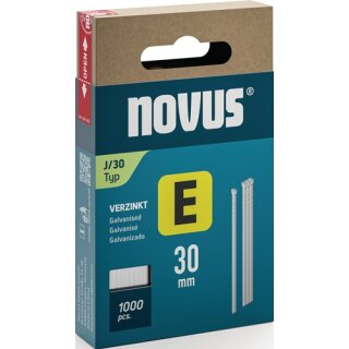 Nägel E Typ J L.30mm Draht-B.1,2mm m.Kopf 1000 St.NOVUS