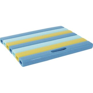 Kniekissen L396xB297xS32ca.mm 70g bunt (blau/gelb/türkis-Mix) TALEN TOOLS