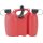 Kraftstoffdoppelkanister PROFI 3+1,5l rot HDPE L308xB145xH254 HÜNERSDO