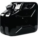 Kraftstoffkanister 10l Schwarz RAL 9005 Stahlbl.0,9mm...