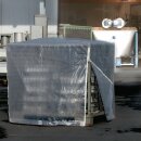 Gitterboxabdeckhaube B.850xL.1250mm transp.G.3,8kg...