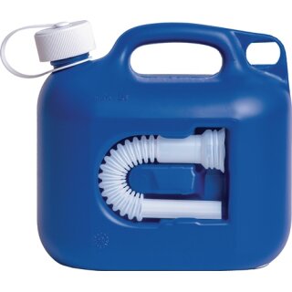 AdBlue-Kanister 5l blau HDPE L265xB147xH247 HÜNERSDORFF