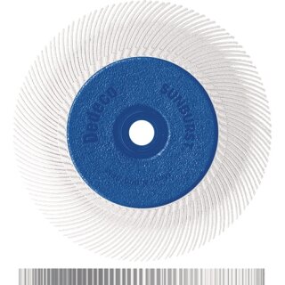 Radialbürste Sunburst Ø152xB150x25,4mm 120 Form DISC RA Alox/Korund TYROLIT