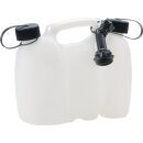 Kraftstoffdoppelkanister PROFI 3+1,5l natur HDPE...