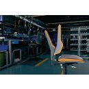 Arbeitsdrehstuhl Neon Rollen o.Polsterelement orange 450-620mm Permanentkontakt