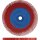 Radialbürste Sunburst Ø152xB151x25,4mm 220 Form DISC RA Alox/Korund TYROLIT