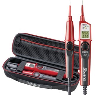 Spannungs-/Durchgangsprüfer DUSPOL® dig.+Premium Tasche 1-1000 V AC/1-1200 V DC