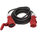 CEE-Verlängerung 32 A 400 V 10m H07RN-F 5x6mm²...