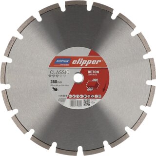 Diamanttrennscheibe Classic Beton D.350mm Bohr.20mm 2,8mm 10mm NORTON