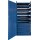 Schrank m.Tür LOGS 145 H1550xB540xT390mm 8 Schubl.5 Fbd.blau RAL LOGS