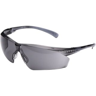 Schutzbrille 505U EN 166,EN 170 Bügel grau,Scheibe getönt PC UNIVET