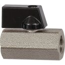 Mini-Kugelhahn VALVE LINE 6mm 1/4 IG/IG SW1 21mm DN 8mm...