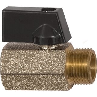 Mini-Kugelhahn VALVE LINE 6mm 1/4 IG/AG DN 8mm RIEGLER