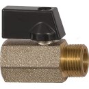 Mini-Kugelhahn VALVE LINE 6mm 1/4 IG/AG DN 8mm RIEGLER